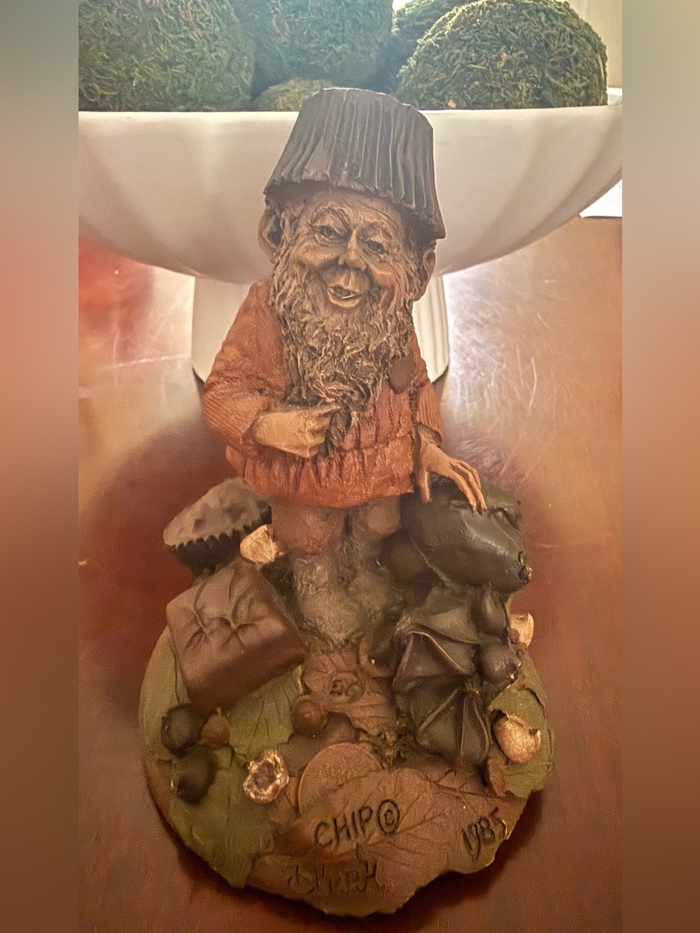 Tom Clark gnome Chip chocolates #56 1985